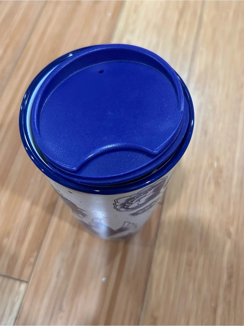 Starbucks Blue Siren Sailor Mermaid Tattoo 2016 Ceramic Travel Mug Tumbler 12 Oz
